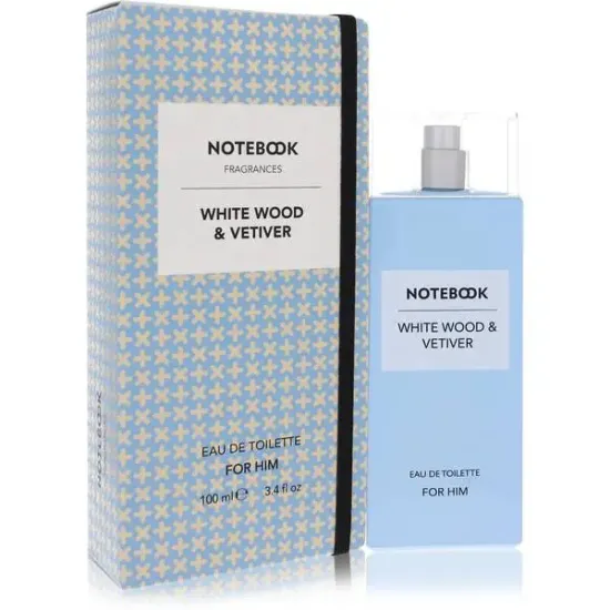 Notebook White Wood & Vetiver Cologne