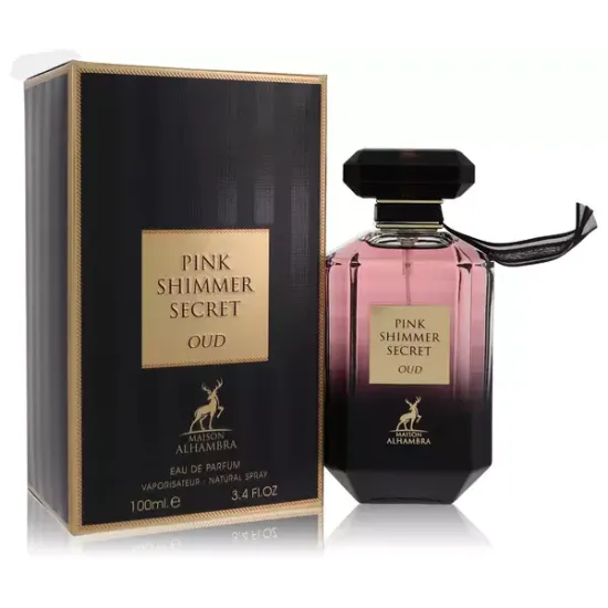 Pink Shimmer Secret Oud Perfume